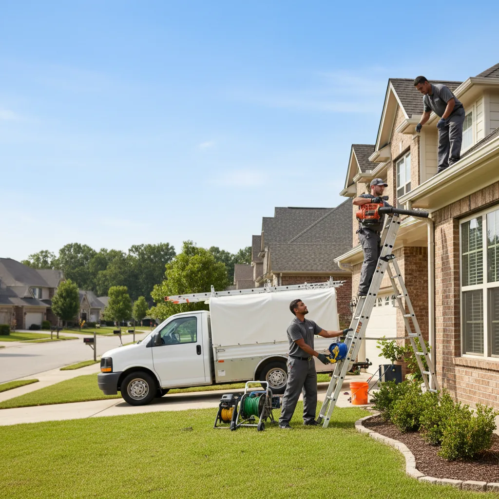 Home Gutter Service in Ellinger, TX near me